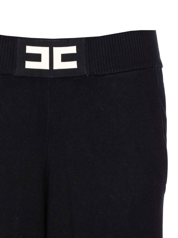 Black Pants shop online: ELISABETTA FRANCHI