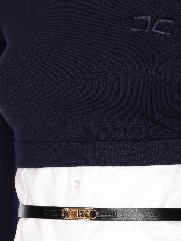 The Best Shops ELISABETTA FRANCHI: Hemden - Hemd - Blau