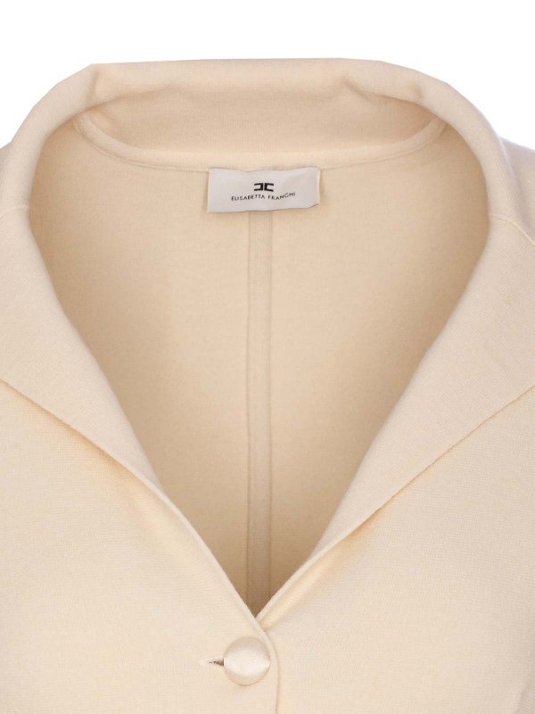 Cardigan - Weiß shop online: ELISABETTA FRANCHI