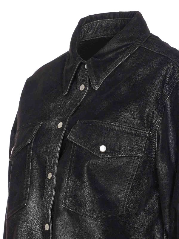 The Best Shops Isabel Marant Etoile: shirts - Etoile Black Karima Shirt