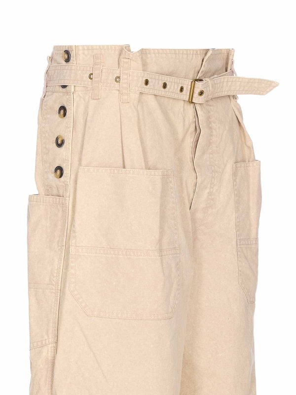 The Best Shops Isabel Marant Etoile: Pantalons casual - Pantalons Décontractés - Beige