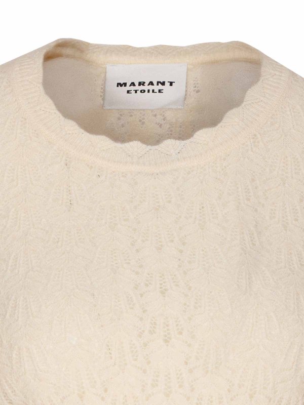 Maglione a maglia Obeline bianca Etoile shop online: Isabel Marant Etoile