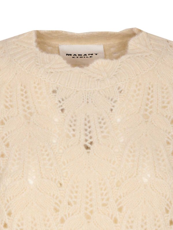 Pull Col Rond - Blanc shop online: Isabel Marant Etoile