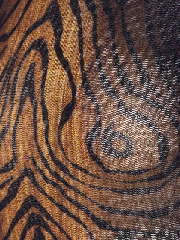 The Best Shops JEAN PAUL GAULTIER: Tops & Tank tops - The Wood Print Longsleeves Top