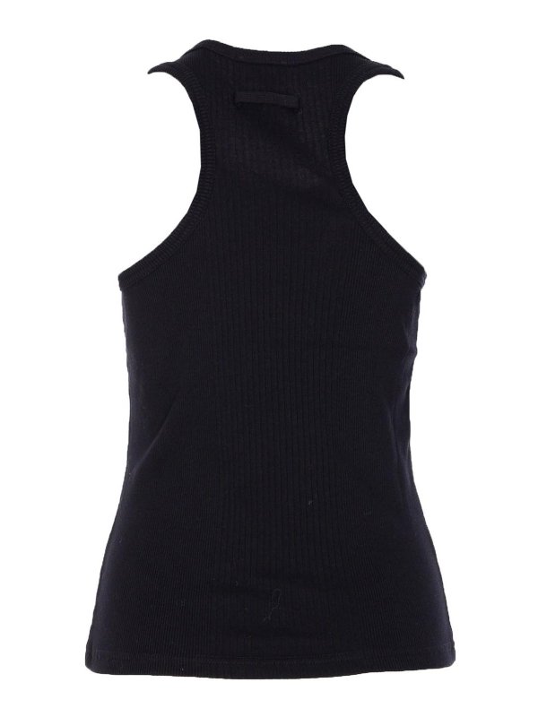 JEAN PAUL GAULTIER: Tops und Tank Tops online - Top - Schwarz
