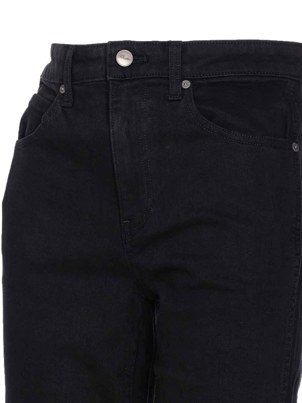 The Best Shops KHAITE: bootcut jeans - Black Viv Jeans