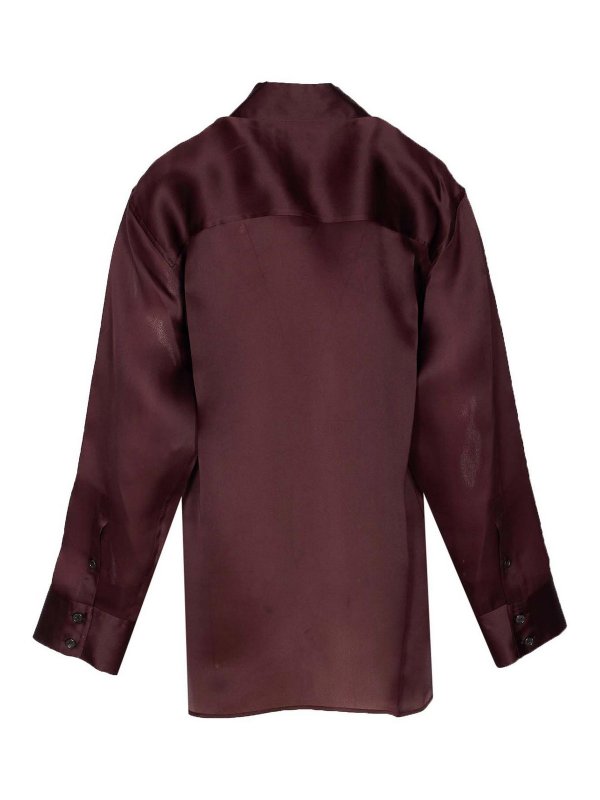 KHAITE: Chemises online - Chemise - Rouge