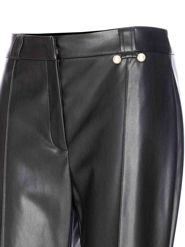 The Best Shops Liu Jo: Pantalons casual - Pantalons Décontractés - Noir