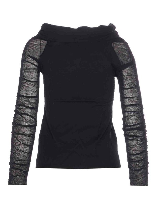 Liu Jo: Tops & Tank tops online - Black Long Sleeves Top