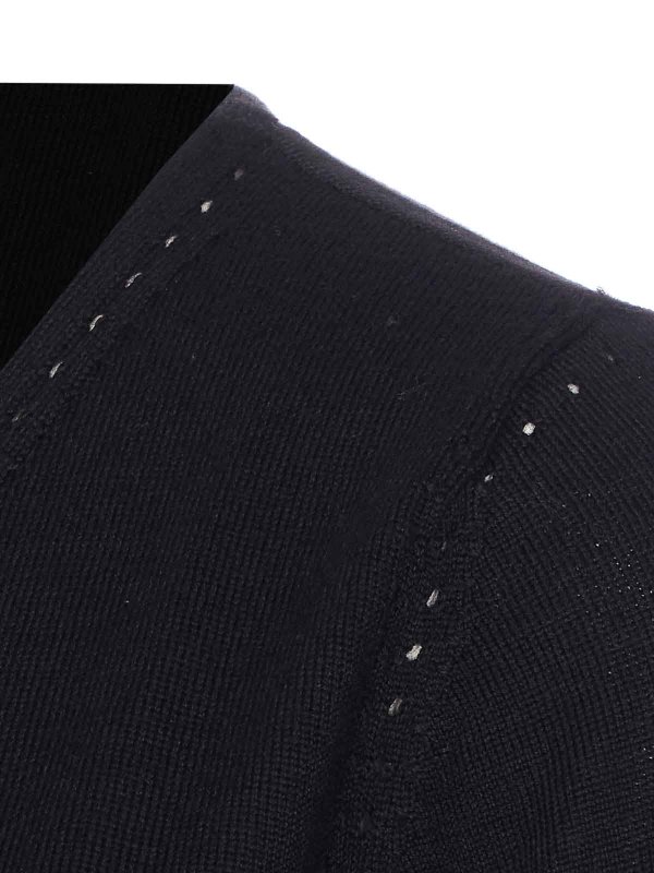 The Best Shops Liu Jo: crew necks - Black Round Neck