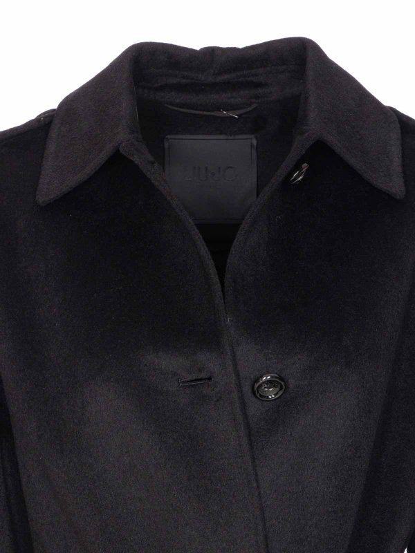 ショートコート - 黒 shop online: Liu Jo