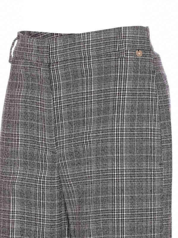 The Best Shops Liu Jo: Pantalons casual - Pantalons Décontractés - Gris