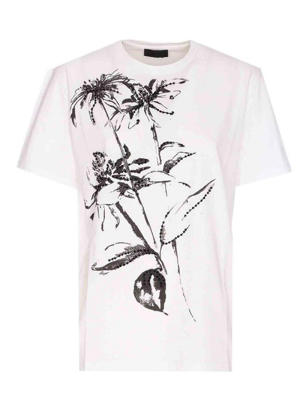 Liu Jo: T-shirts - T-Shirt - Blanc