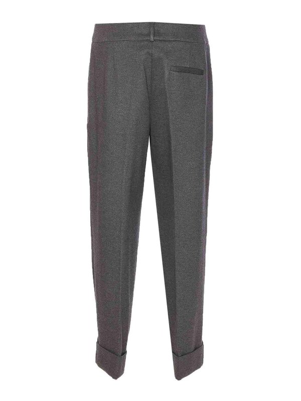 Liu Jo: Pantalons casual online - Pantalons Décontractés - Gris