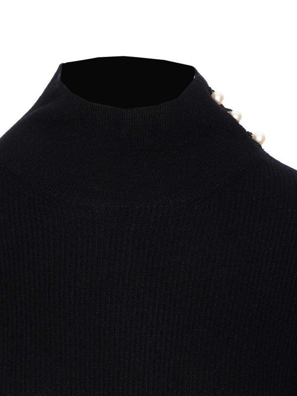 Pull Col Rond - Noir shop online: Liu Jo