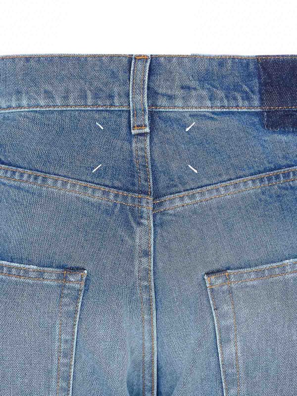 The Best Shops Maison Margiela: ブーツカットジーンズ - ブーツカットジーンズ - ブルー