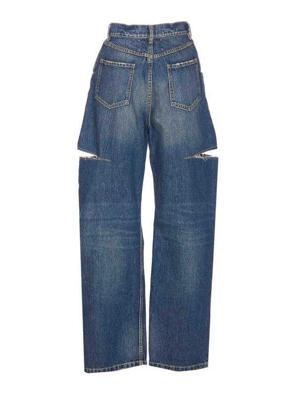Maison Margiela: Jeans boot-cut online - Jeans Boot-Cut - Azul