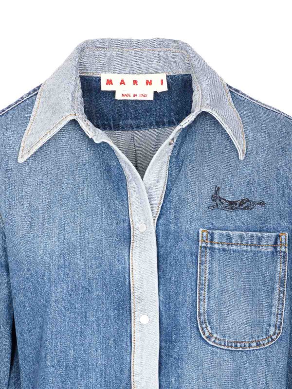 Hemd - Blau shop online: Marni