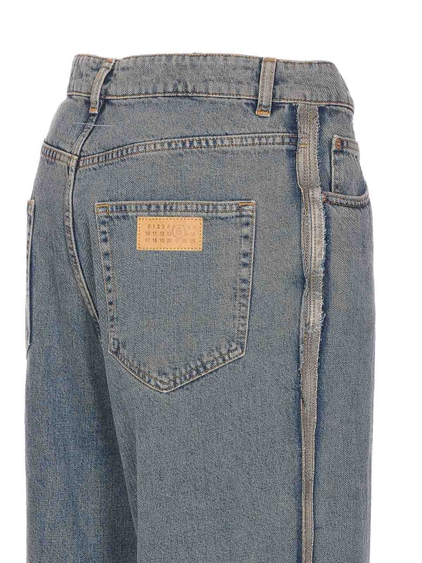 The Best Shops MM6 MAISON MARGIELA: bootcut jeans - Wide Leg Jeans