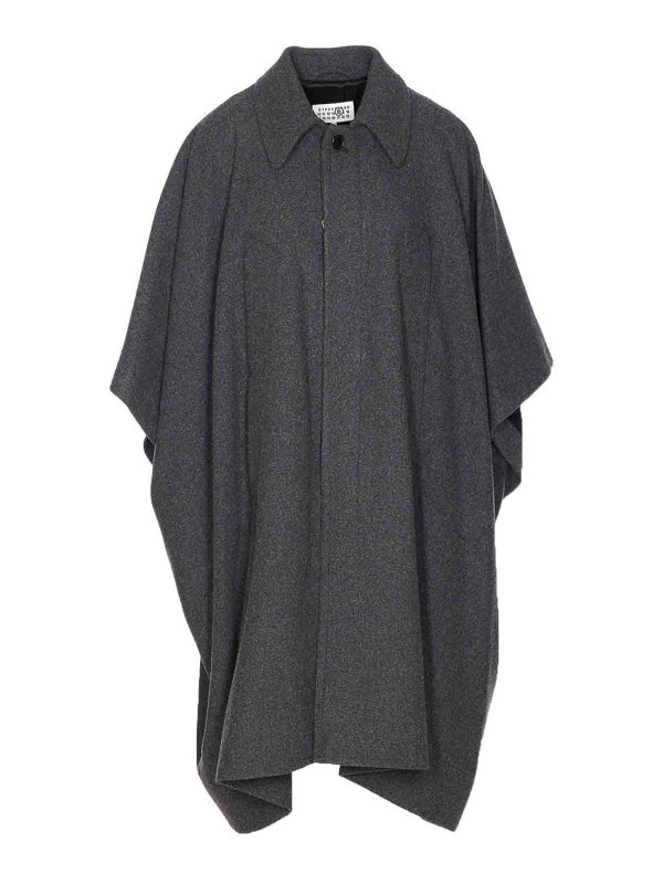 MM6 MAISON MARGIELA: Gabardinas - Gabardina - Gris