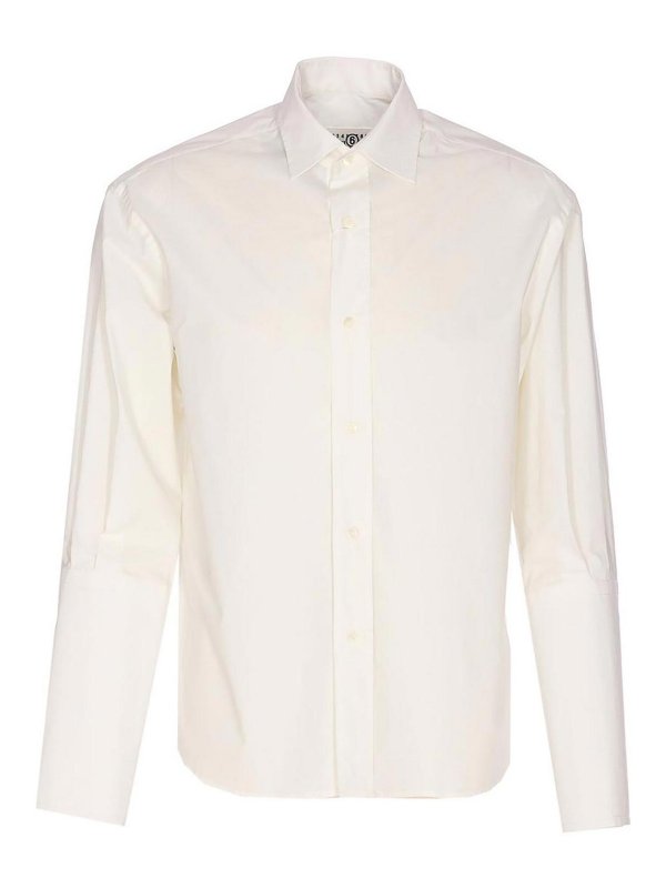 MM6 MAISON MARGIELA: Chemises - Chemise - Blanc