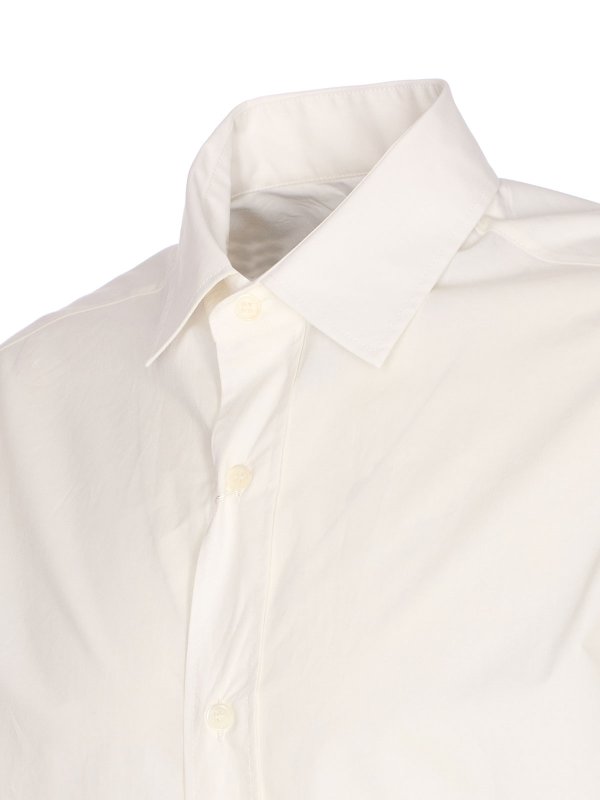 The Best Shops MM6 MAISON MARGIELA: Chemises - Chemise - Blanc