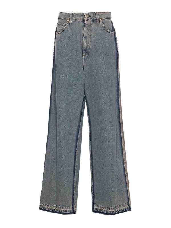 MM6 MAISON MARGIELA: bootcut jeans - Panel Jeans