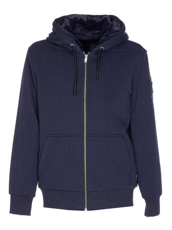 MOOSE KNUCKLES: Sweatshirts & Pulls - Sweat-Shirts - Bleu