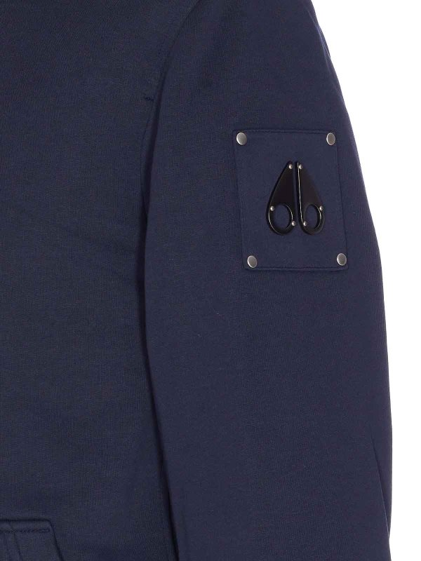 The Best Shops MOOSE KNUCKLES: Sweatshirts & Pulls - Sweat-Shirts - Bleu