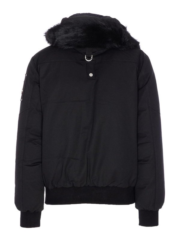 MOOSE KNUCKLES: ボンバージャケット online - ボンバージャケット - 黒