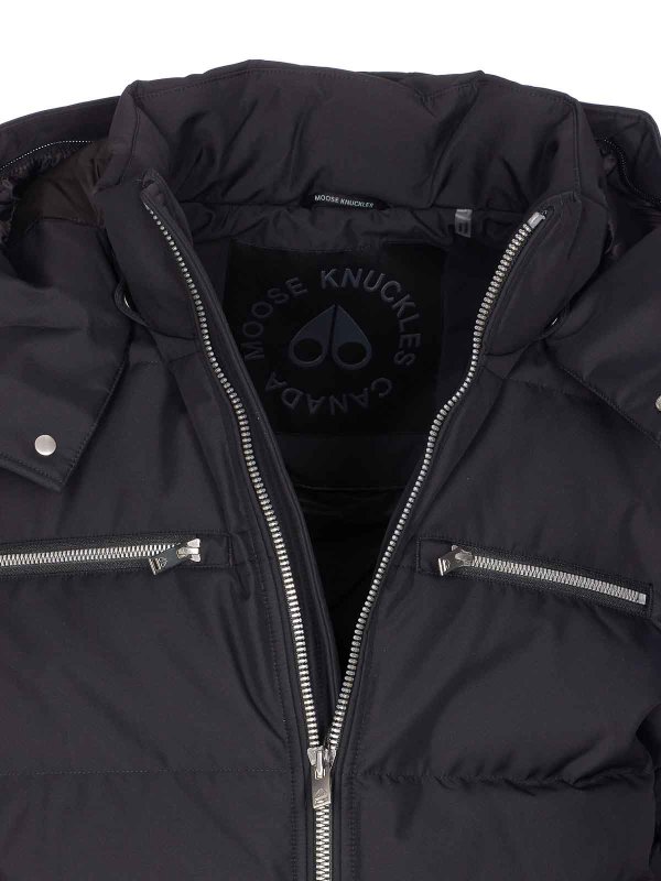 ボンバージャケット - 黒 shop online: MOOSE KNUCKLES