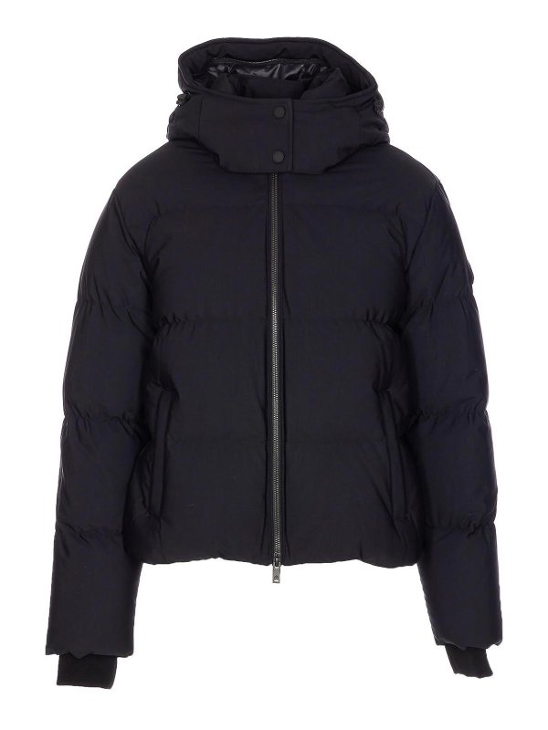 MOOSE KNUCKLES: casual jackets - Black Misti Puffer Jacket