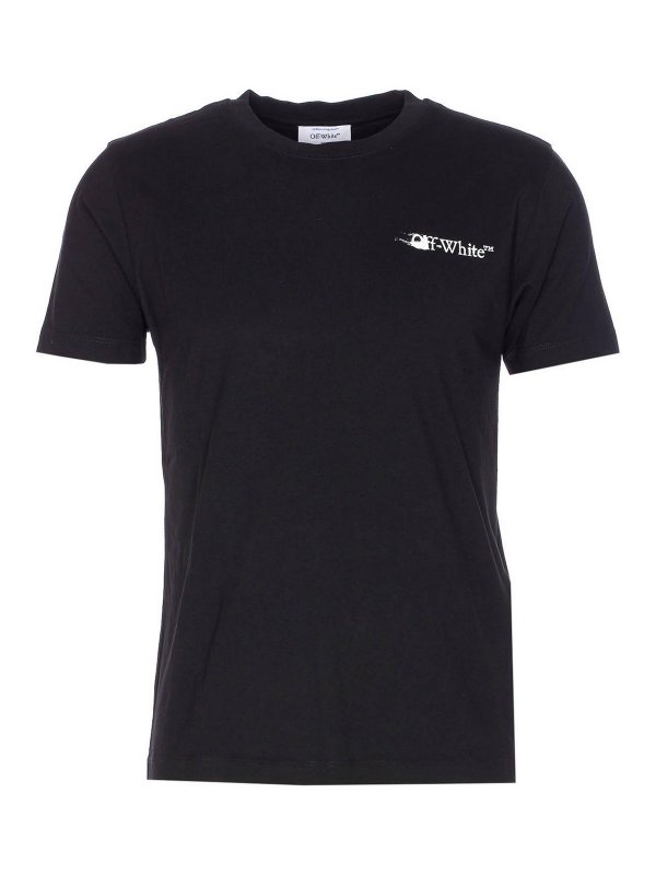 OFF-WHITE: t-shirts - Ink Arrow T-Shirt