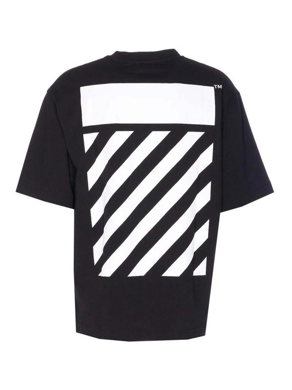 OFF-WHITE: Camisetas online - Camiseta - Negro