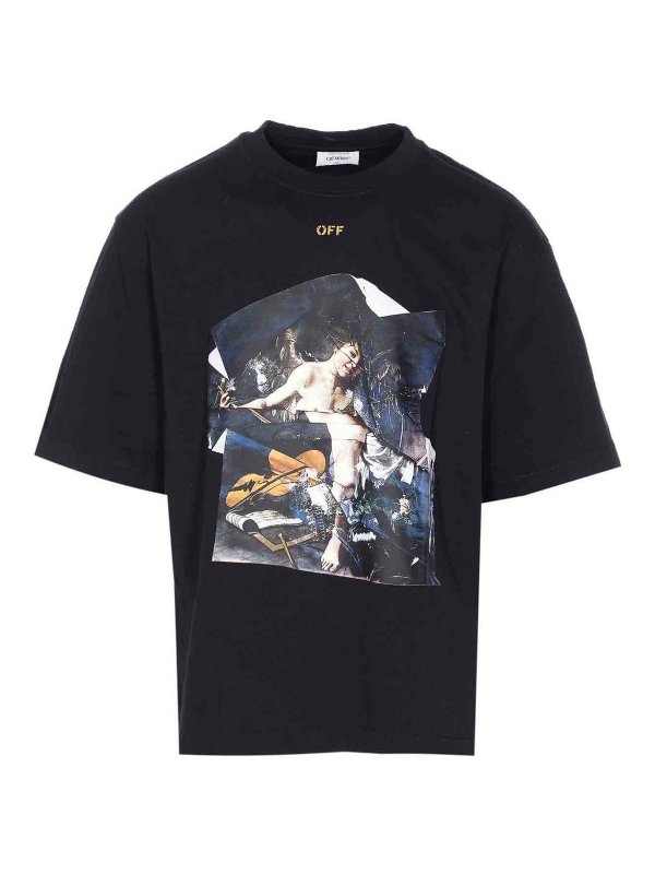 OFF-WHITE: Camisetas - Camiseta - Negro