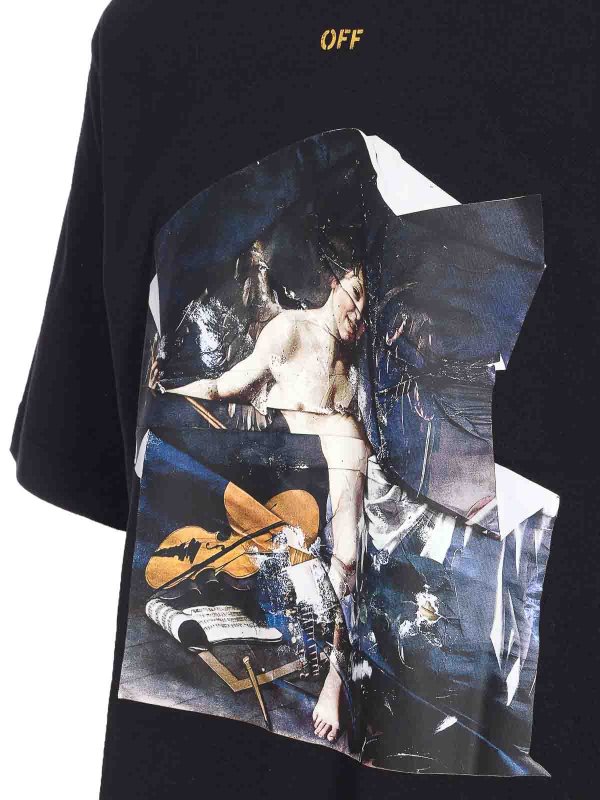 The Best Shops OFF-WHITE: Camisetas - Camiseta - Negro