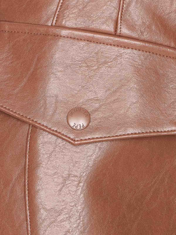 Minifalda - Marrón shop online: PATRIZIA PEPE