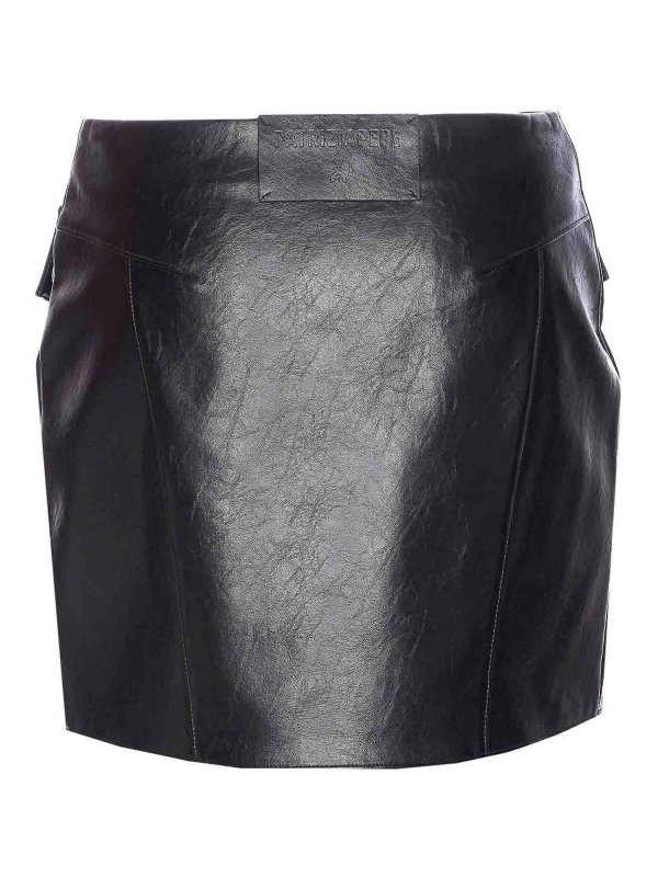 PATRIZIA PEPE: Miniröcke online - Minirock - Schwarz