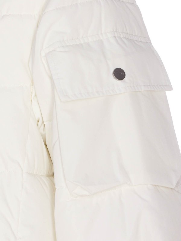 The Best Shops Pinko: Chaquetas y Chaquetones acolchados - Chaqueta Alcochada - Blanco