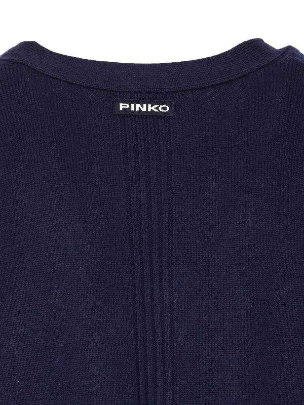 The Best Shops Pinko: cardigans - Blue Tsmania Cardigan
