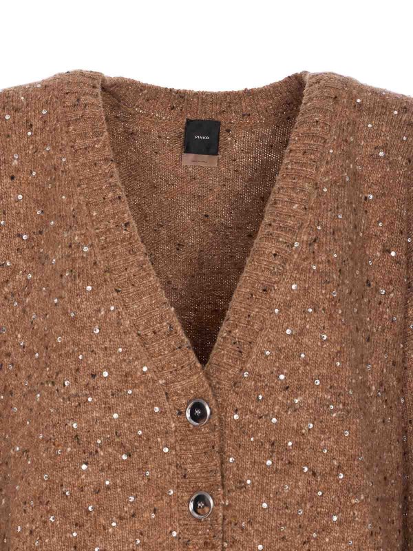 カーディガン - ブラウン shop online: Pinko