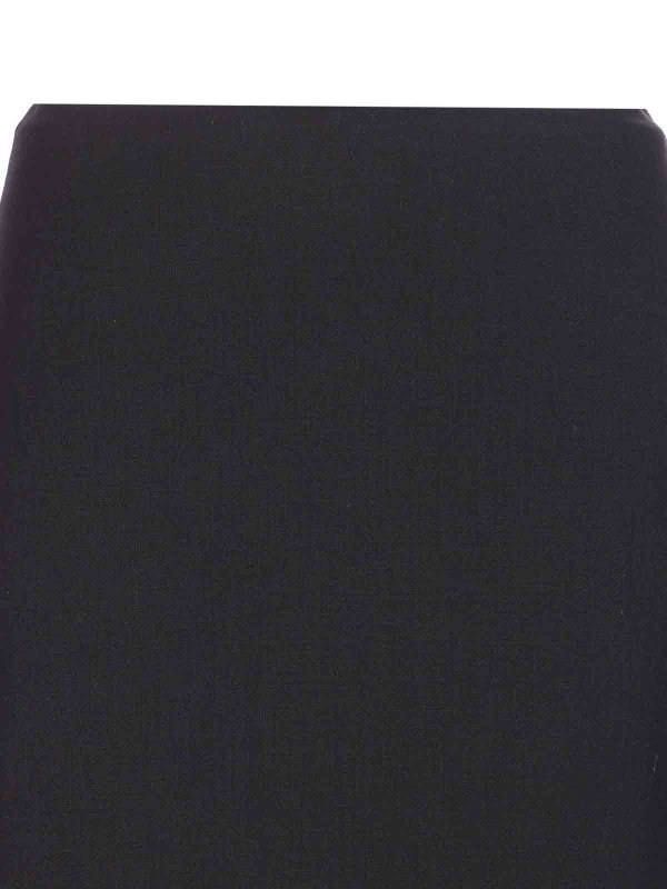 Falda Semilarga - Negro shop online: THELATEST