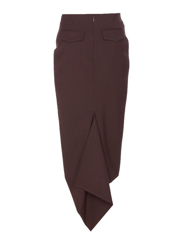 THELATEST: ニーレングススカート＆ミディ丈 online - 膝丈/ミディスカート - ブラウン