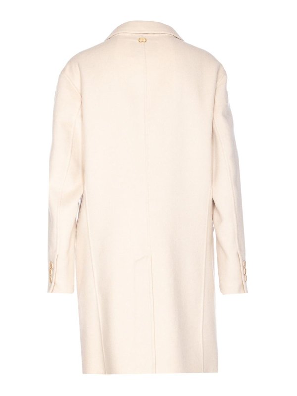 TWINSET: cappotti corti online - Cappotto beige