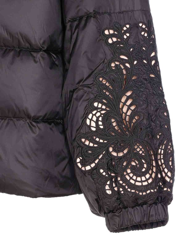 The Best Shops TWINSET: Kurze Daunenjacken - Daunenjacke - Schwarz