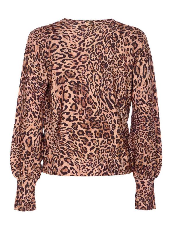 TWINSET: クルーネック online - クルーネック - ブラウン