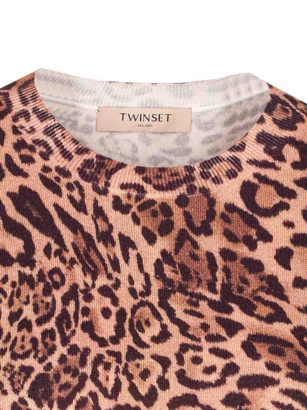 カーディガン - ベージュ shop online: TWINSET