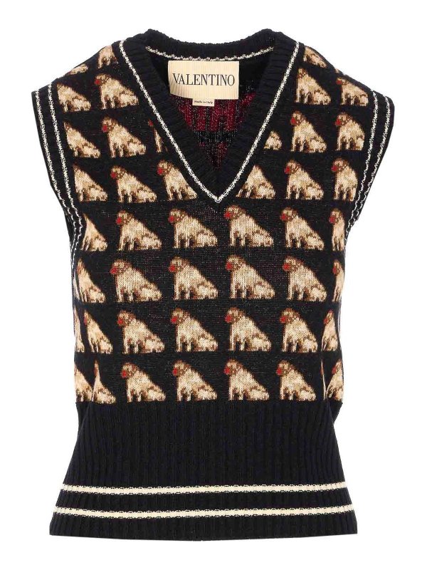 VALENTINO GARAVANI: vests - Knit Vest