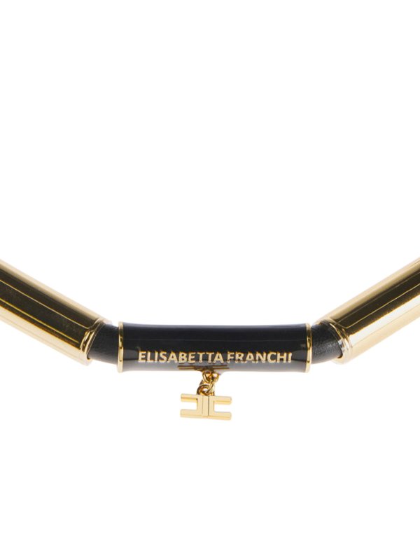 ELISABETTA FRANCHI: Collier online - Colliers - Noir