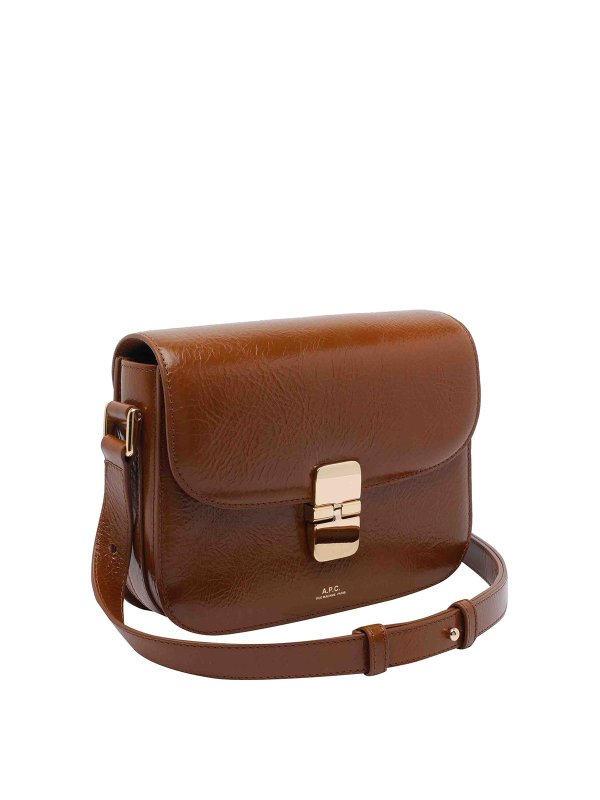 A.P.C.: クロスボディバッグ online - クロスボディバッグ - ブラウン
